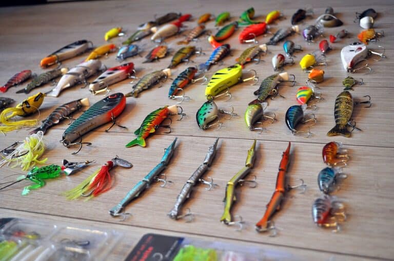 fishing, rod, hooks
